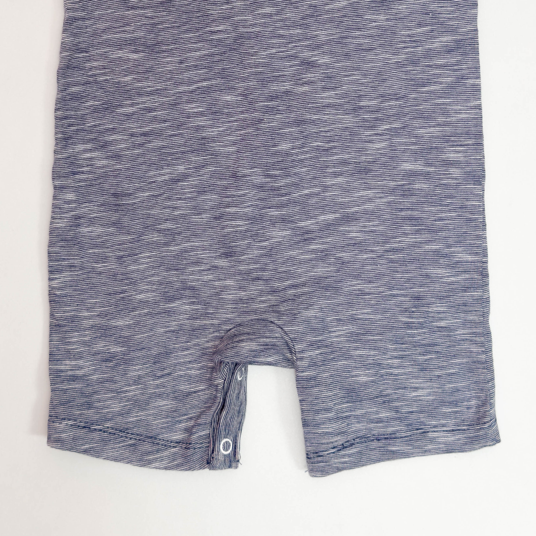 BLUE STRIPED JUMPSUIT