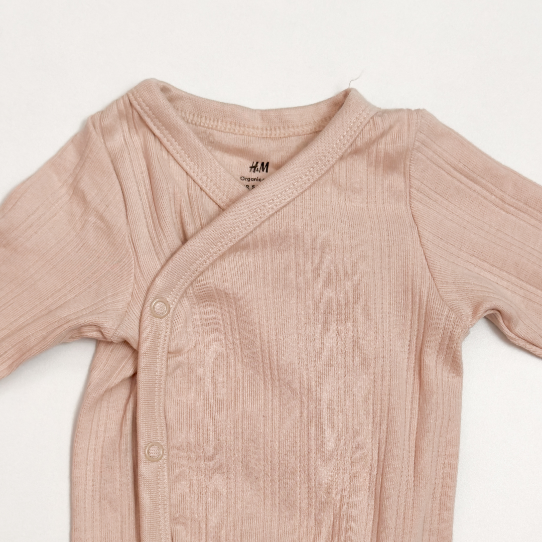 SANDY TAN WRAPOVER ONESIE