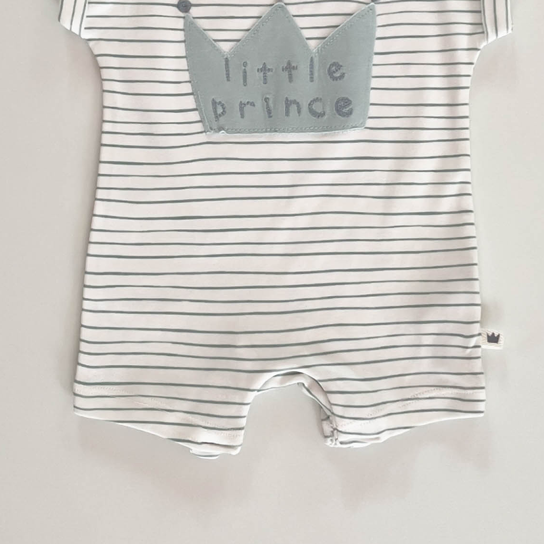 WHITE STRIPED JUMPSUIT