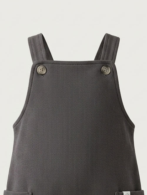 Grey boys dungaree