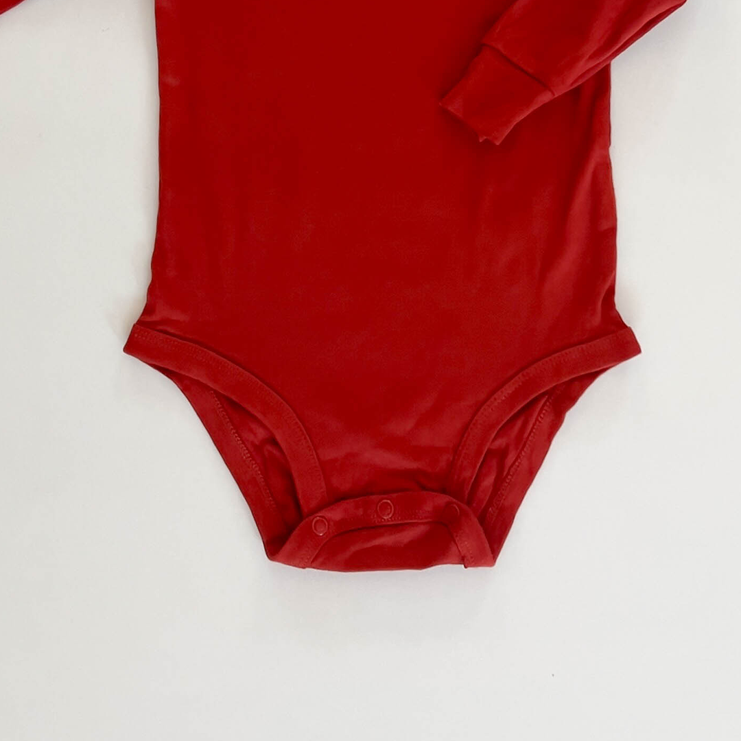 BRICK RED ONESIE