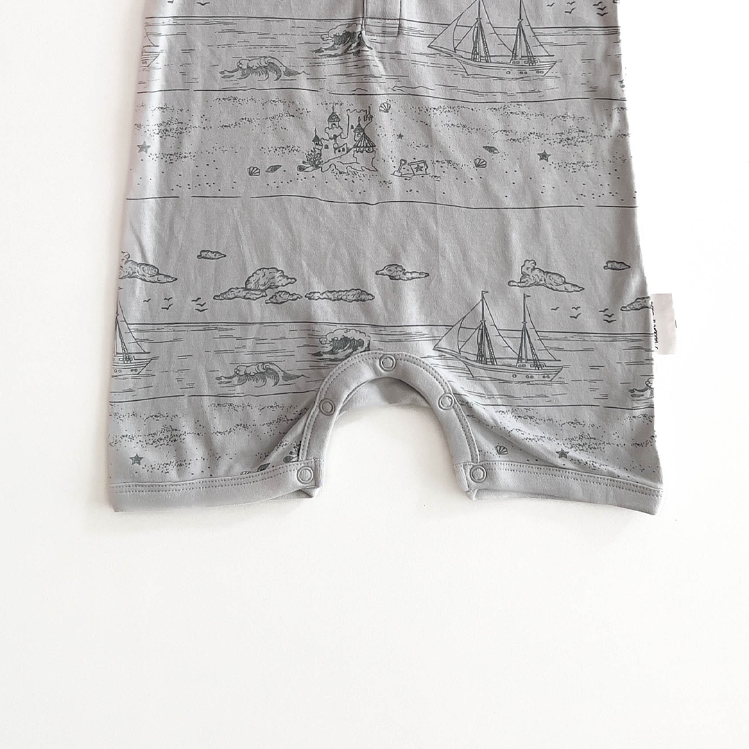 GREY SLEEVLESS JUMPSUIT