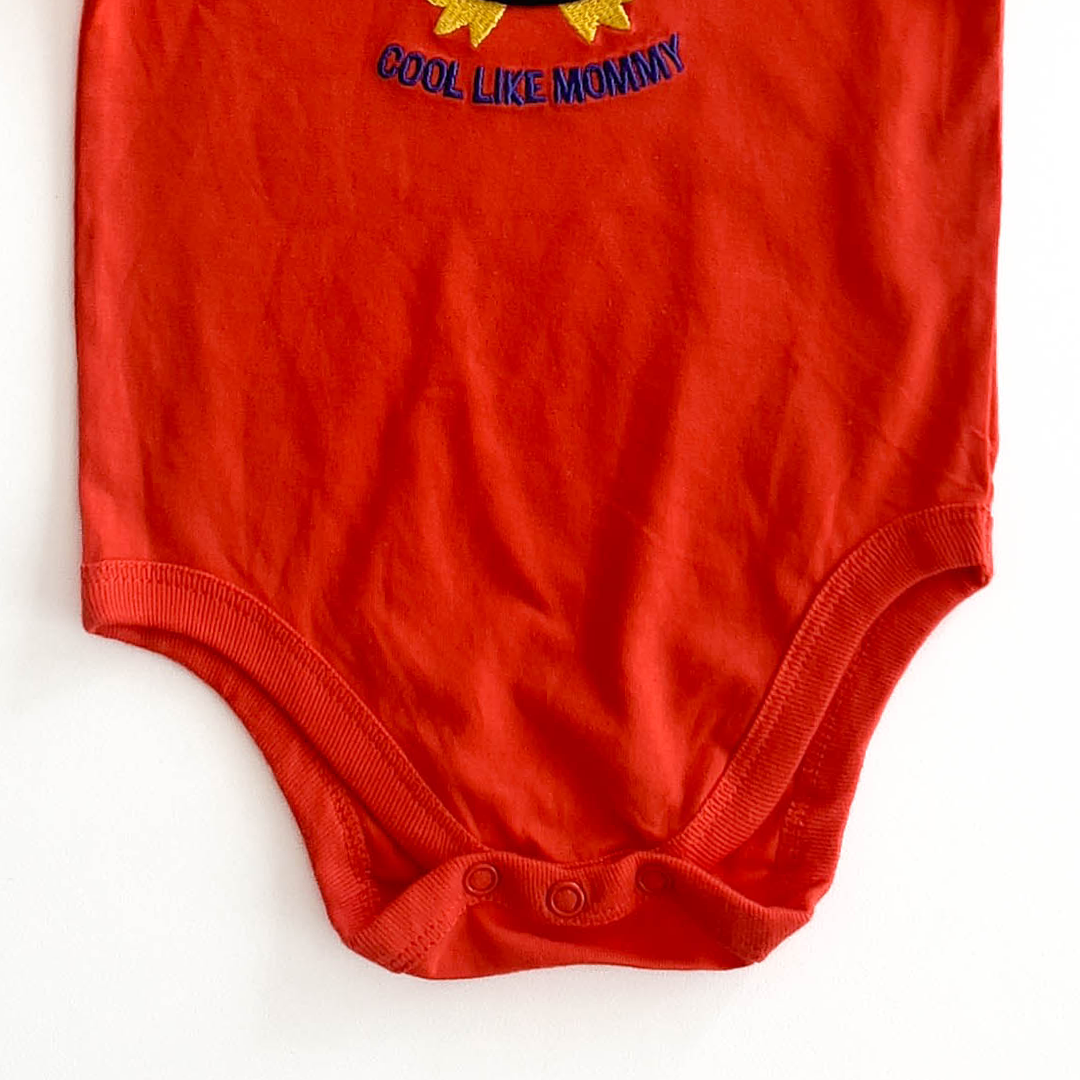 GARANIMAL PENGUIN ORANGE ONESIE