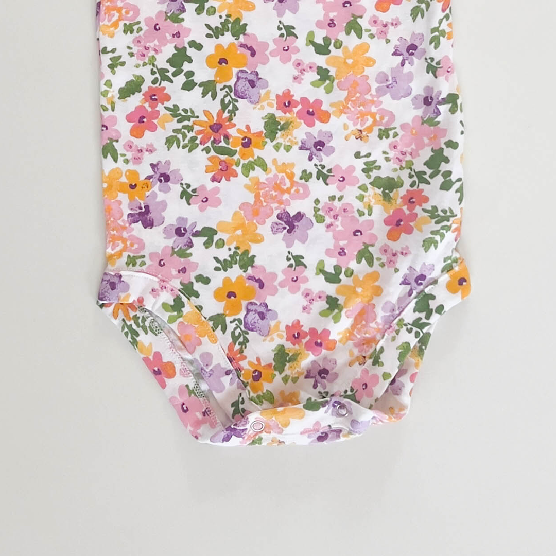 FLORAL GIRLS ONESIE