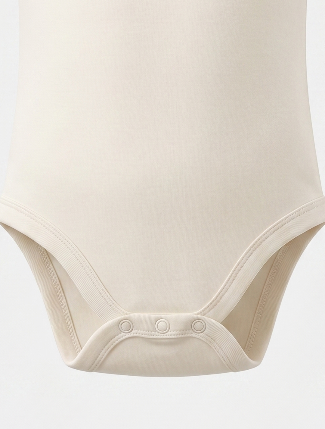 OFF WHITE PLAIN UNISEX ONESIE