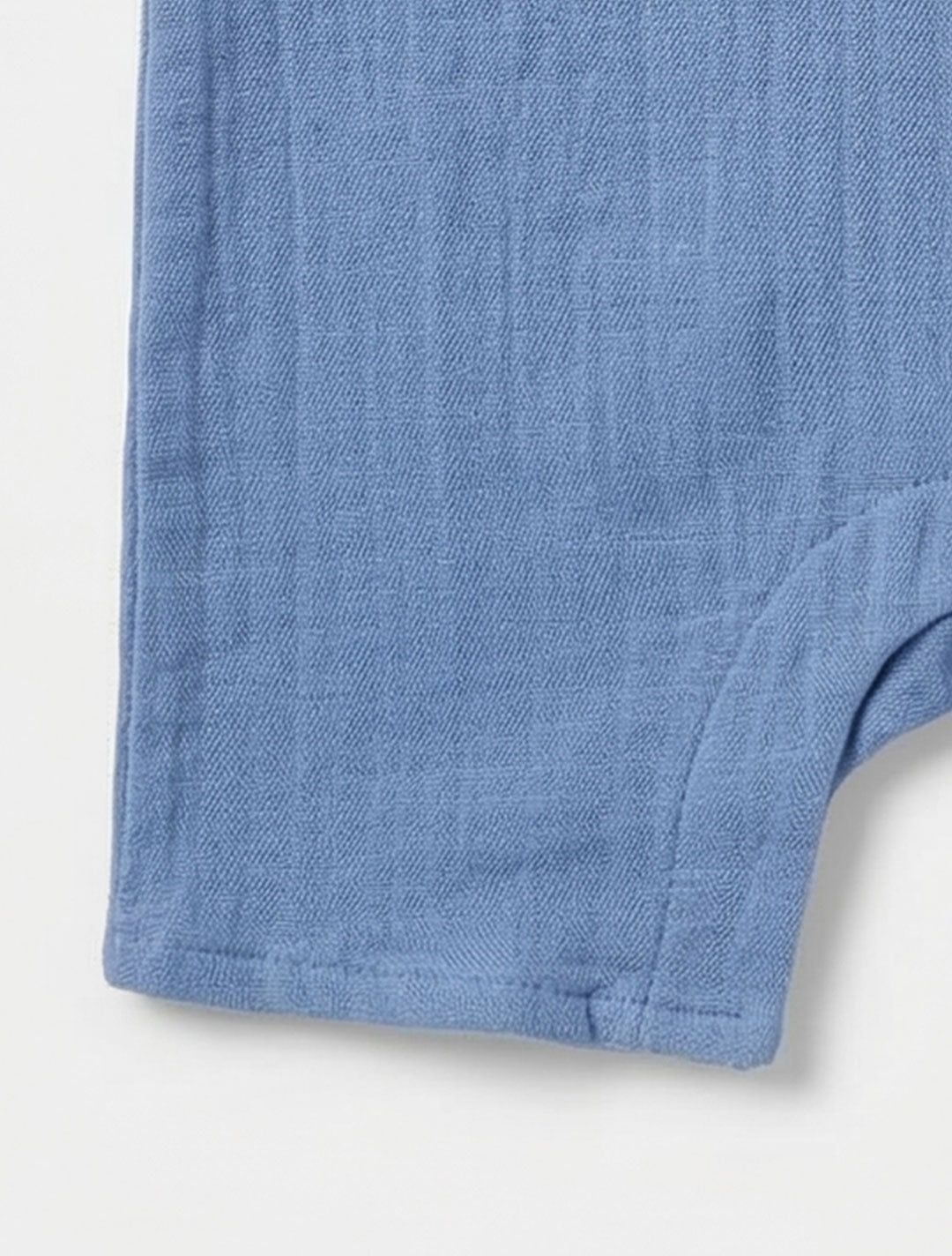MUSLIN BLUE BOYS JUMPSUIT