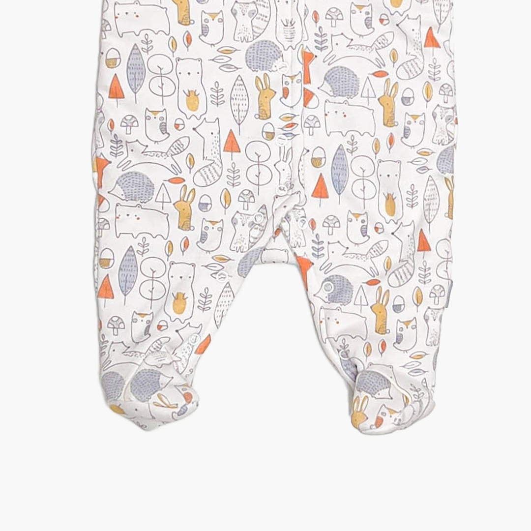 AUTUM PRINTED TOG SLEEPSUIT