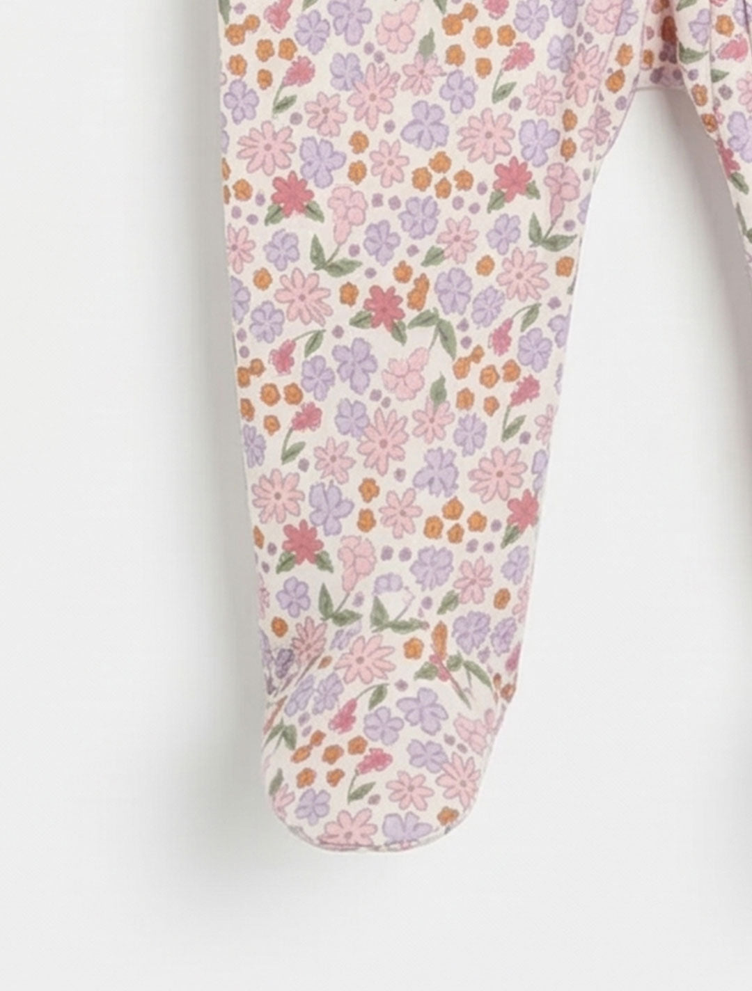 luna51PIBK FLORAL ZIPPER SLEEPSUIT