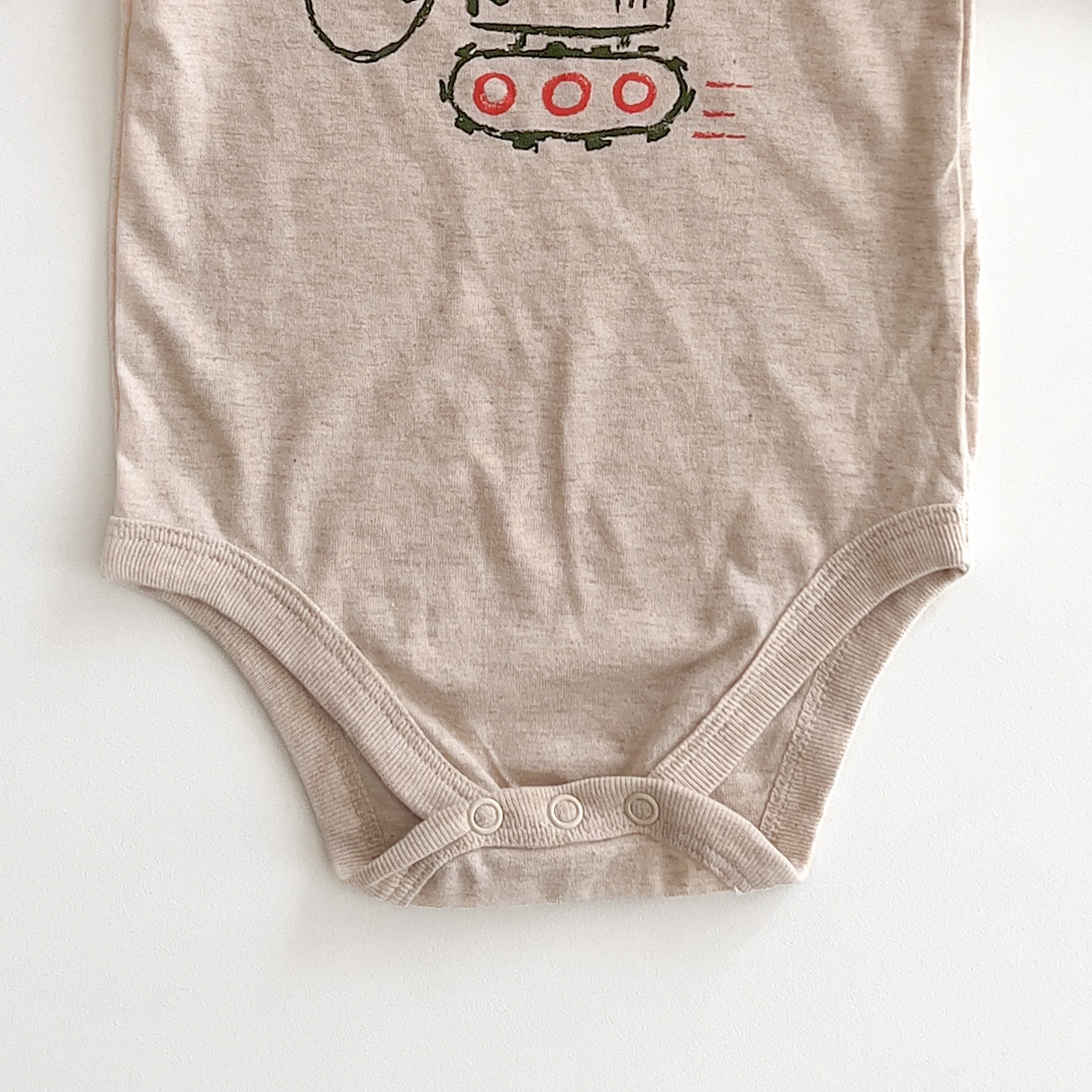 GARANIMALS FOX PRINTED FULLSLEEVE ONESIE