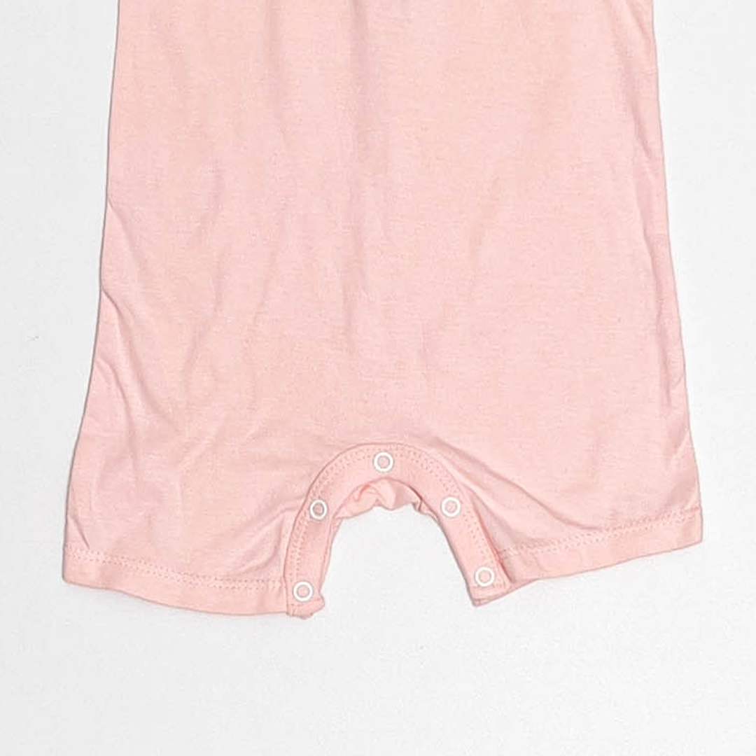CREAMY PEACH BUTTON JUMPSUIT