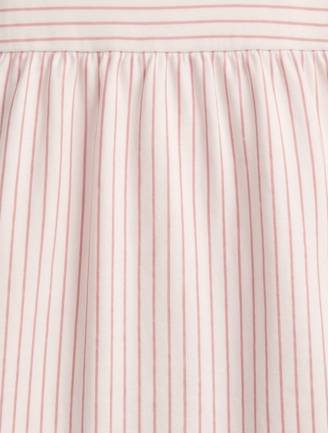 Pink striped girls jumpsuit