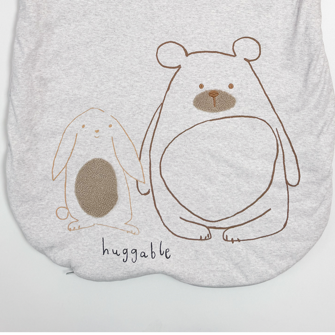 GREY HUGGABLE SLEEPING BAG