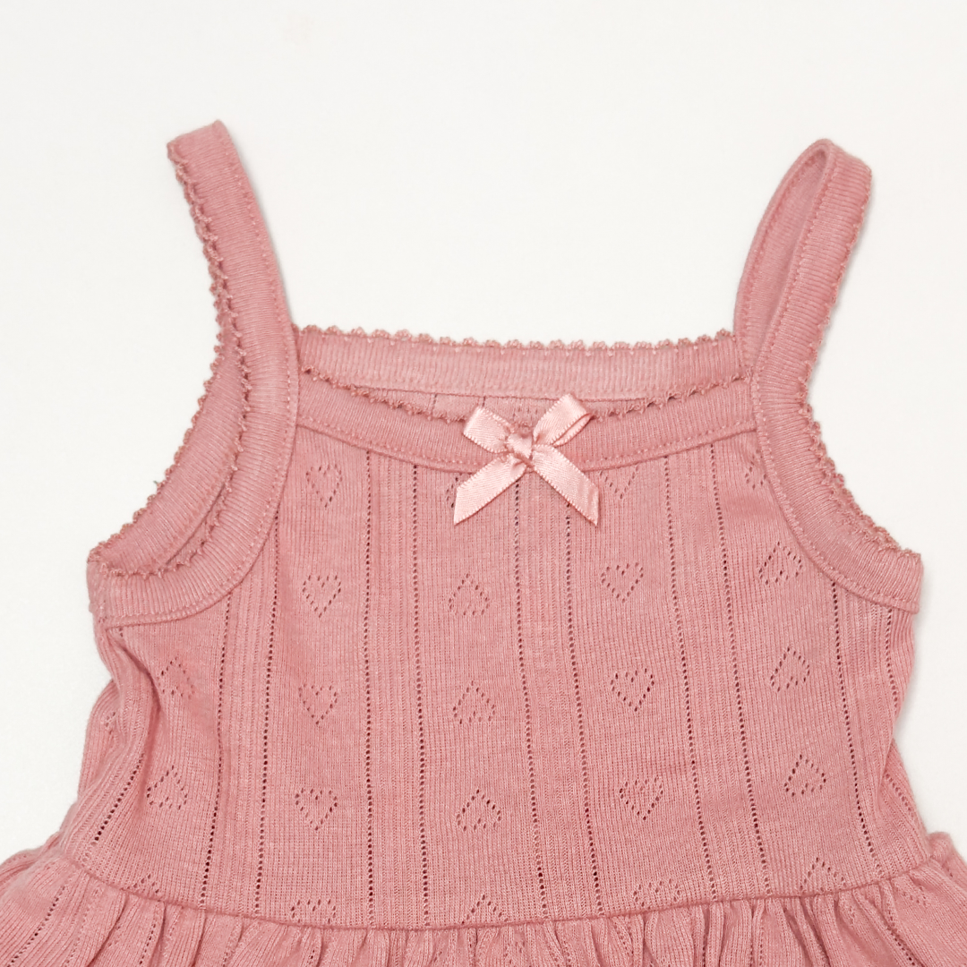 TURKISH ROSE POINTELLE SUNSUIT