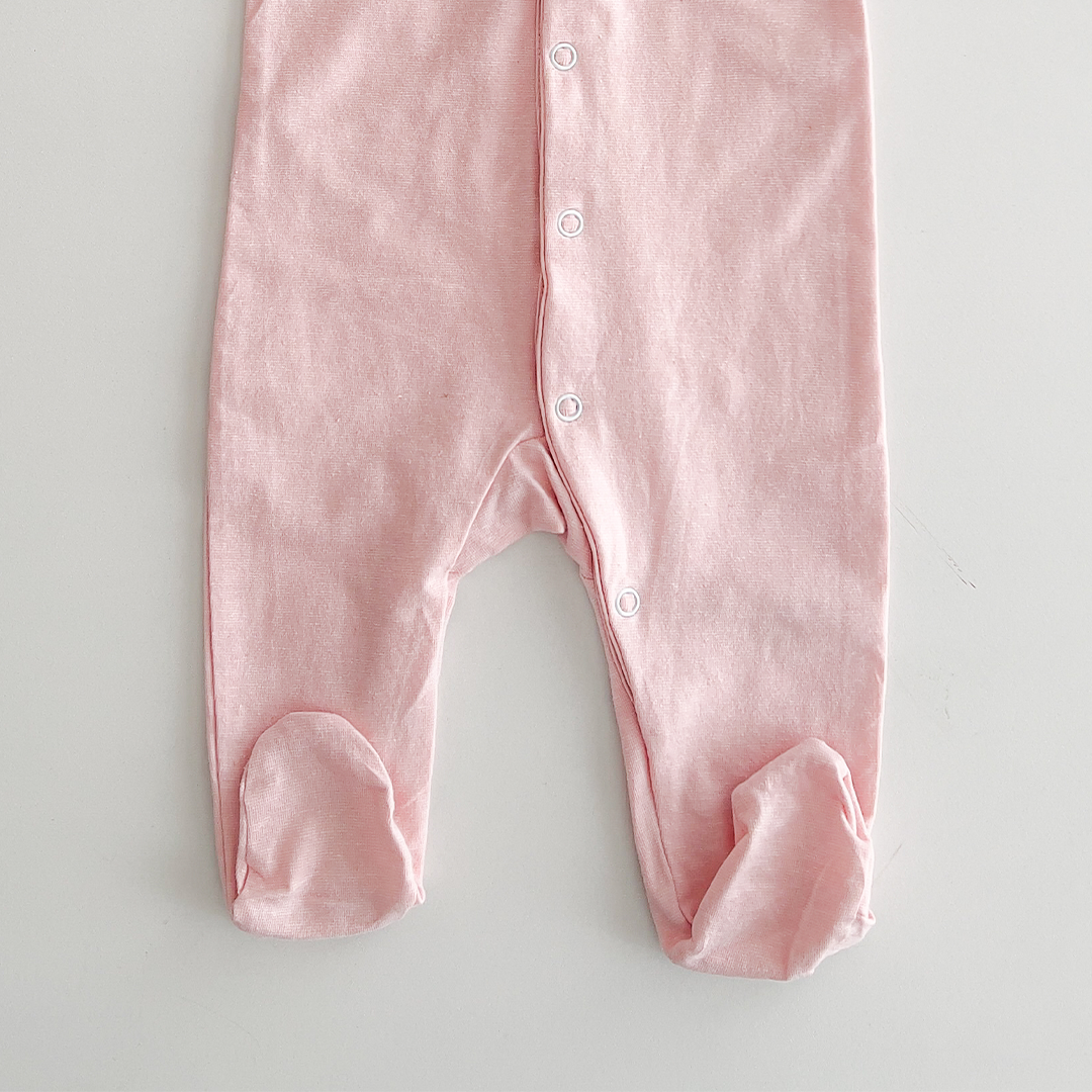 BABY PINK SLEEPSUIT