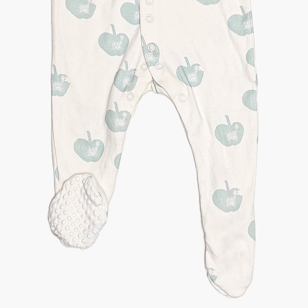 GREEN APPLE PRINTED SLEEPSUIT
