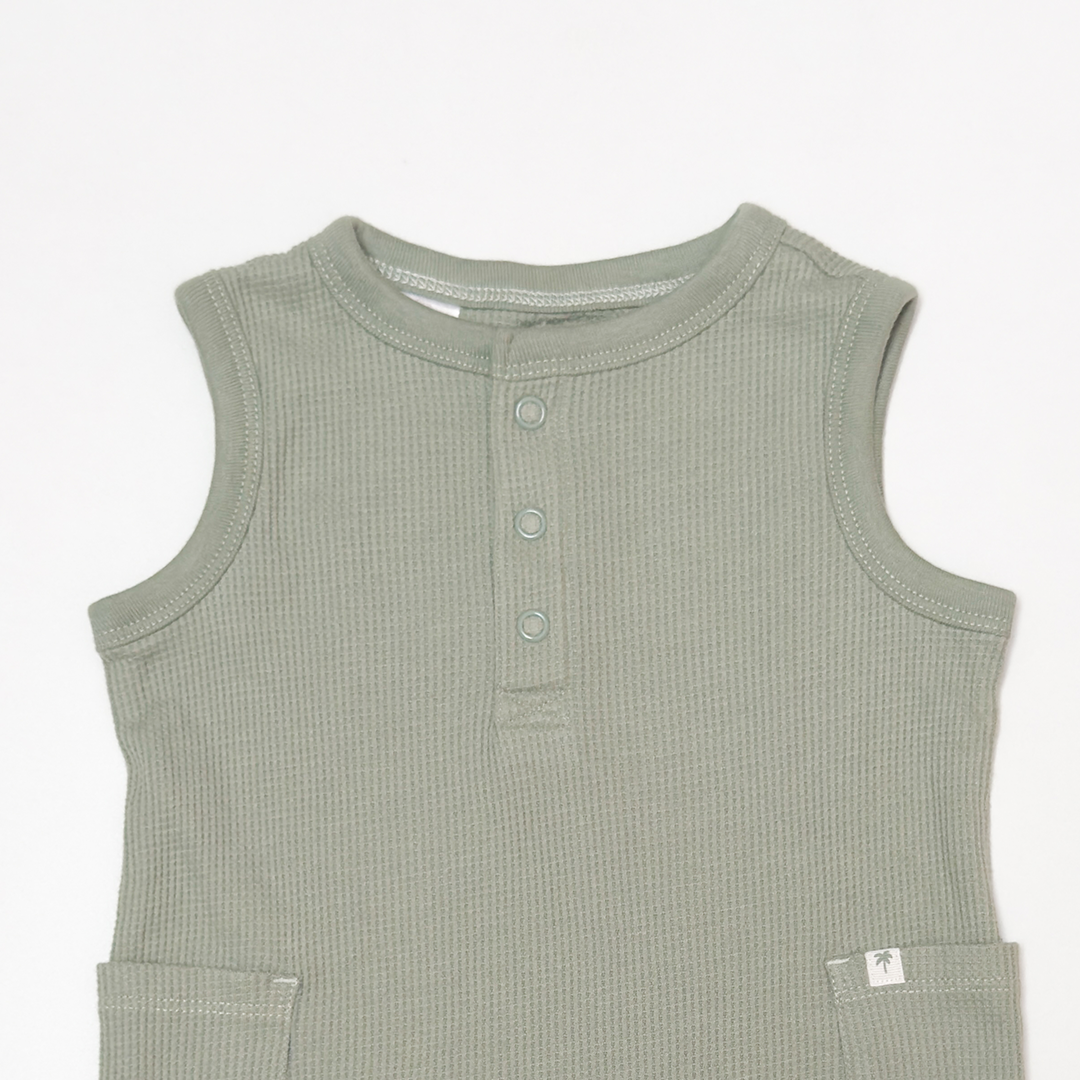 SAGE GREEN KNITTED JUMPSUIT