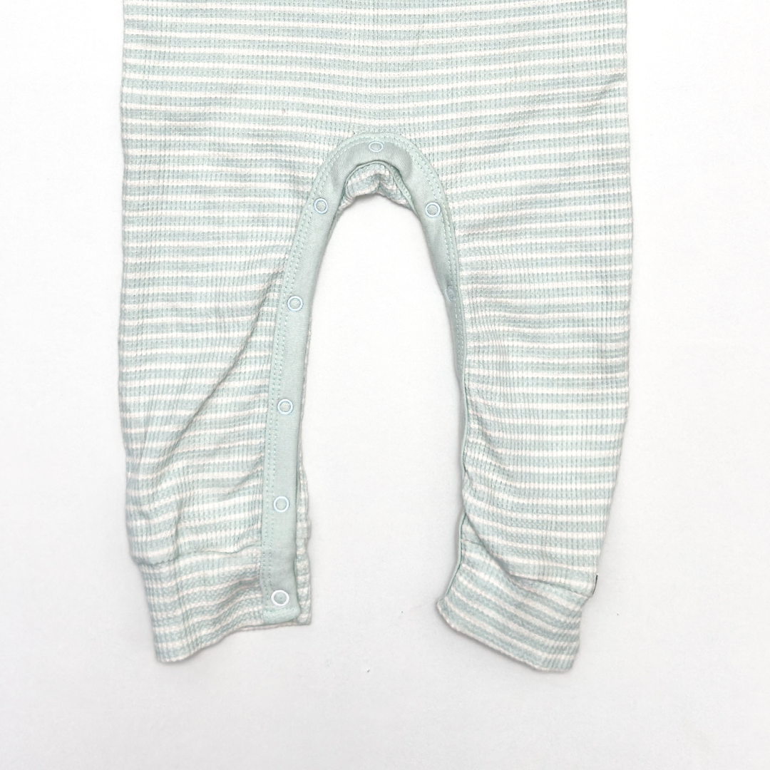 LIGHT MINT KNITTED ROMPER