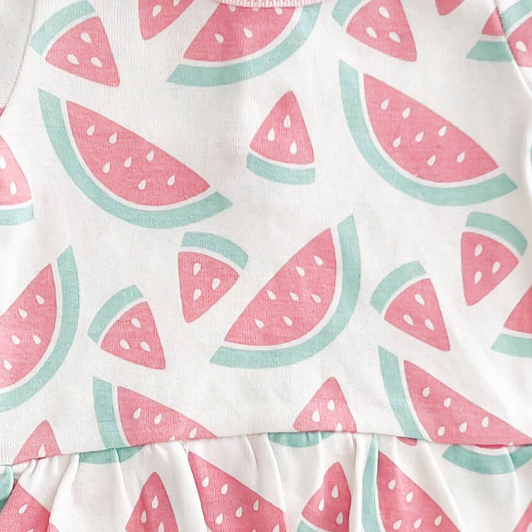 WATERMELON PATTERNED SUNSUIT