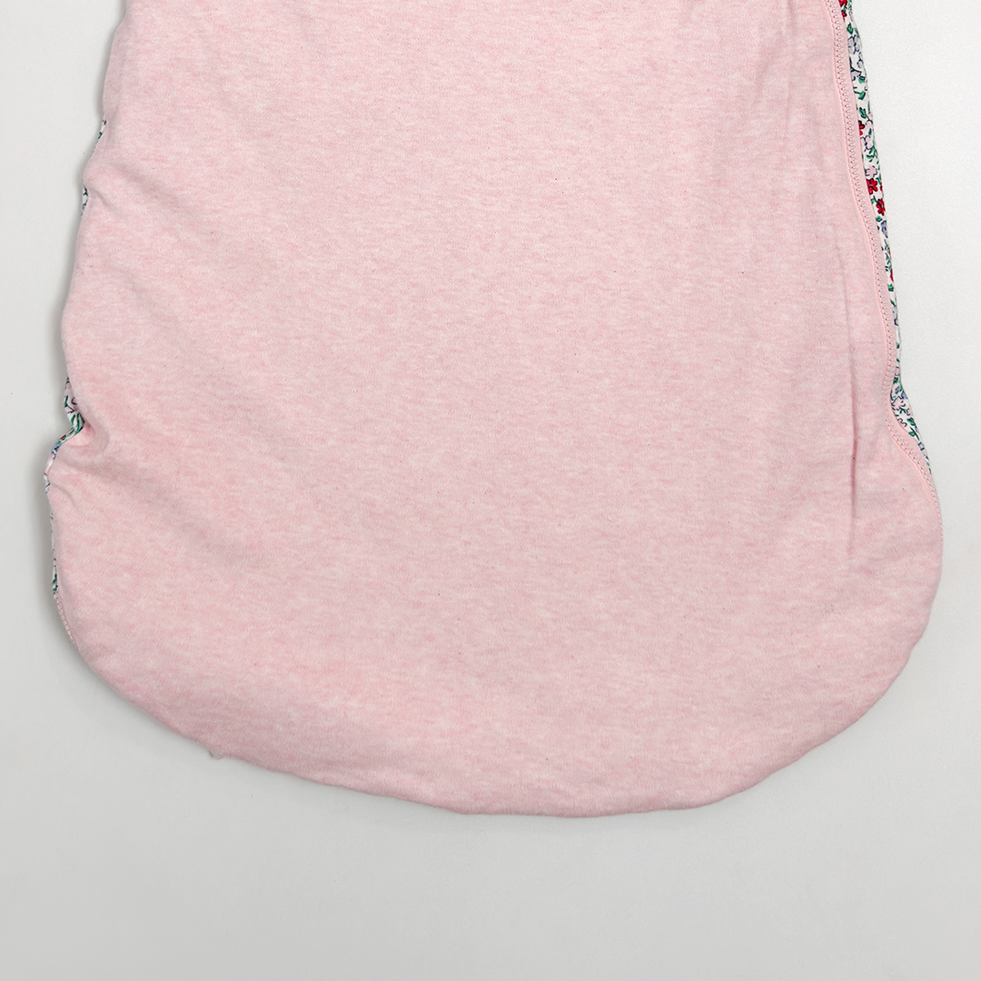 PINK FLORAL BUNNY SLEEPINGBAG