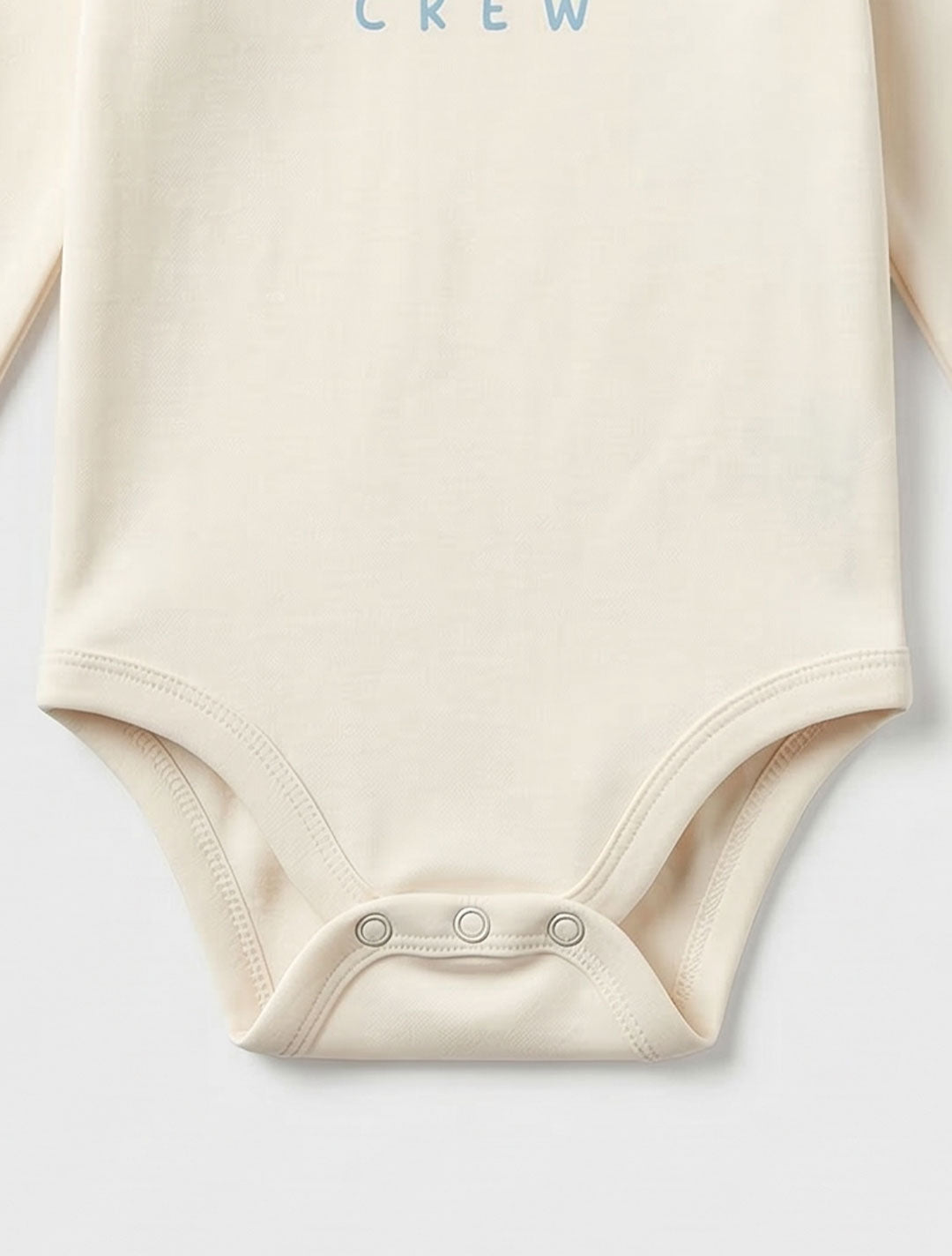 OFF WHITE PRINTED ONESIE