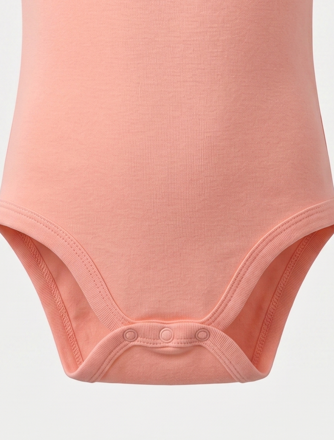 PEACH PINK RUFFLES ONESIE
