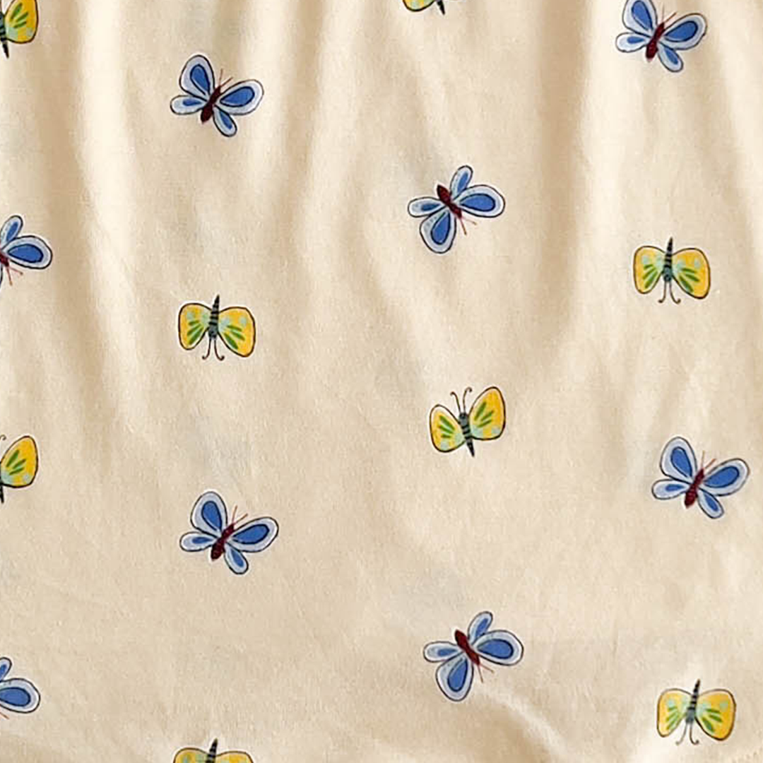 BUTTERFLY PATTERNED FANCY JUMPSUIT
