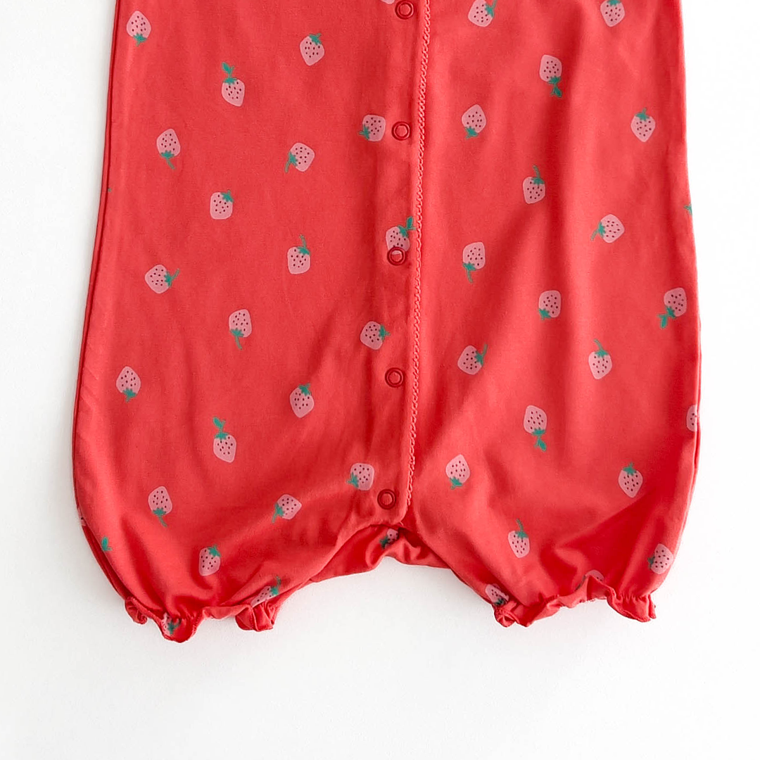 STRAWBERRY PRINTED JUMPSUIT
