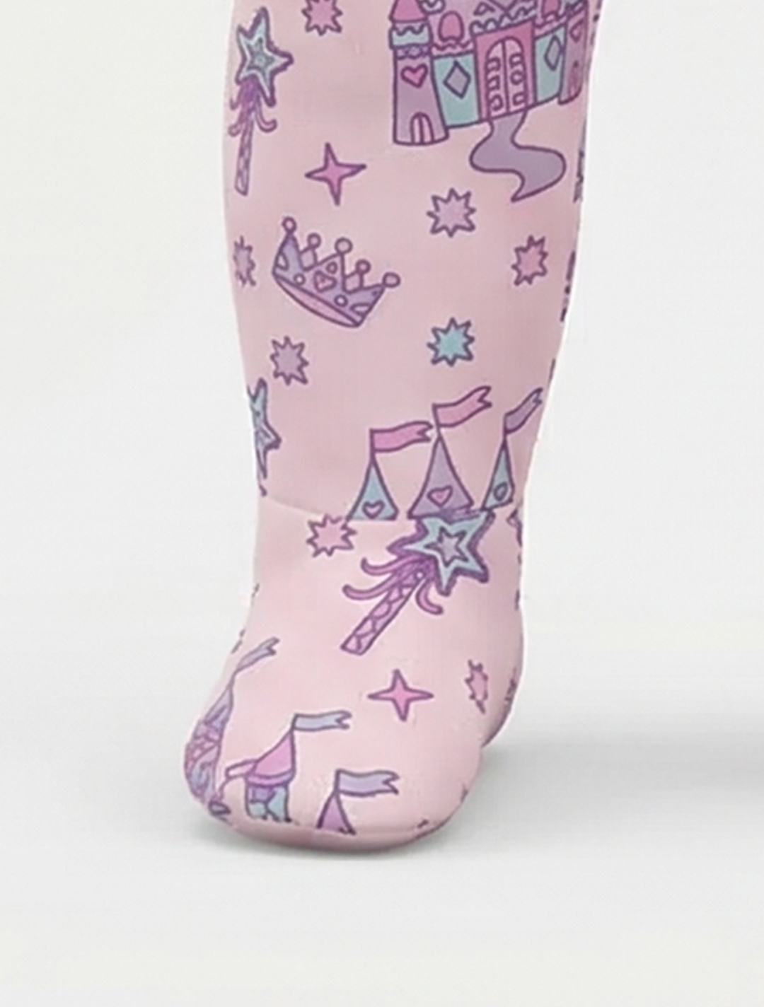 PINK UNICORN SLIM FIT ZIPPER SLEEPSUIT