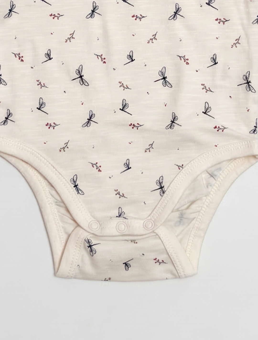 OFF WHITE PRINTED ONESIE