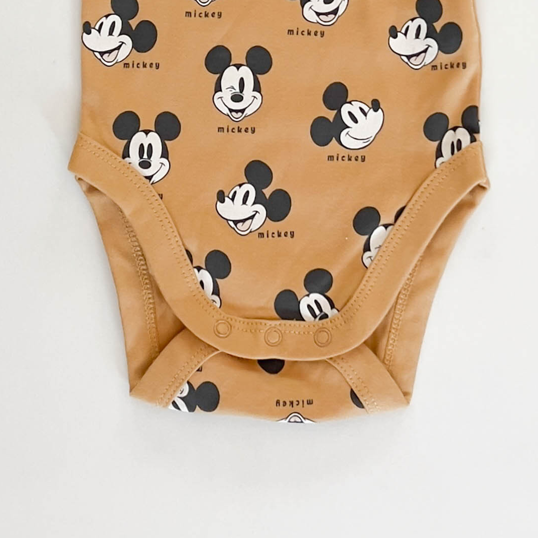 MICKEY PATTERNED ONESIE