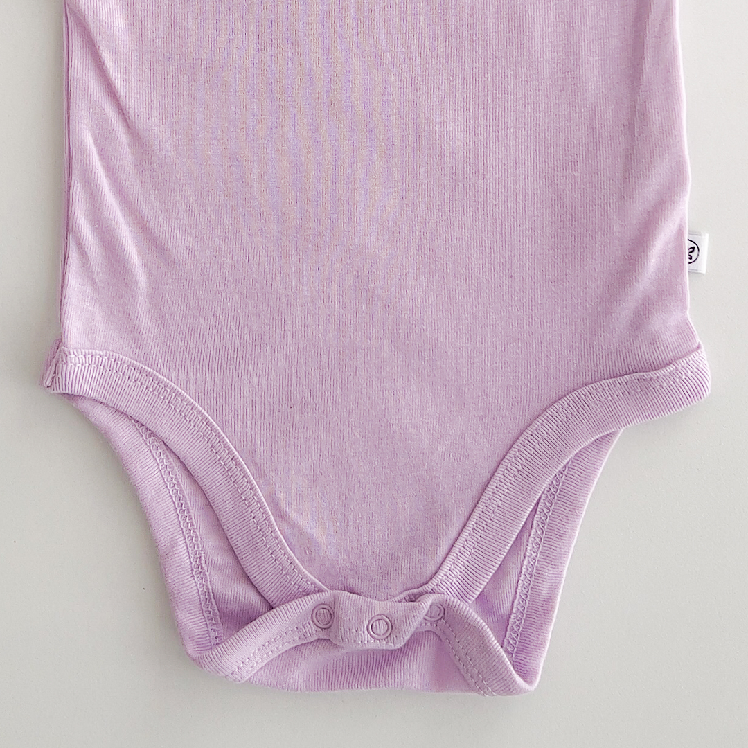 Purple coloured onesie