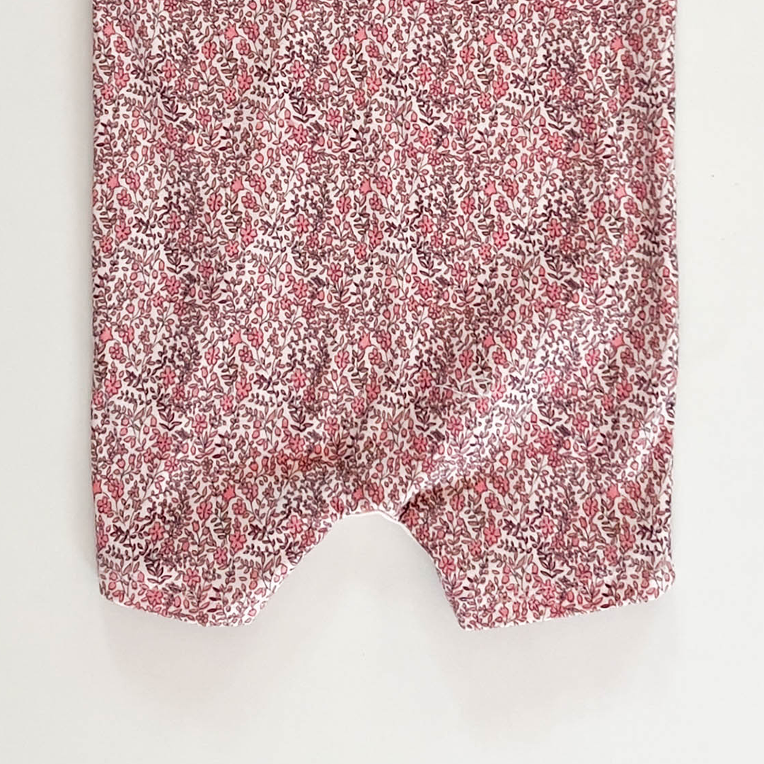PINK FLORAL JUMPSUIT