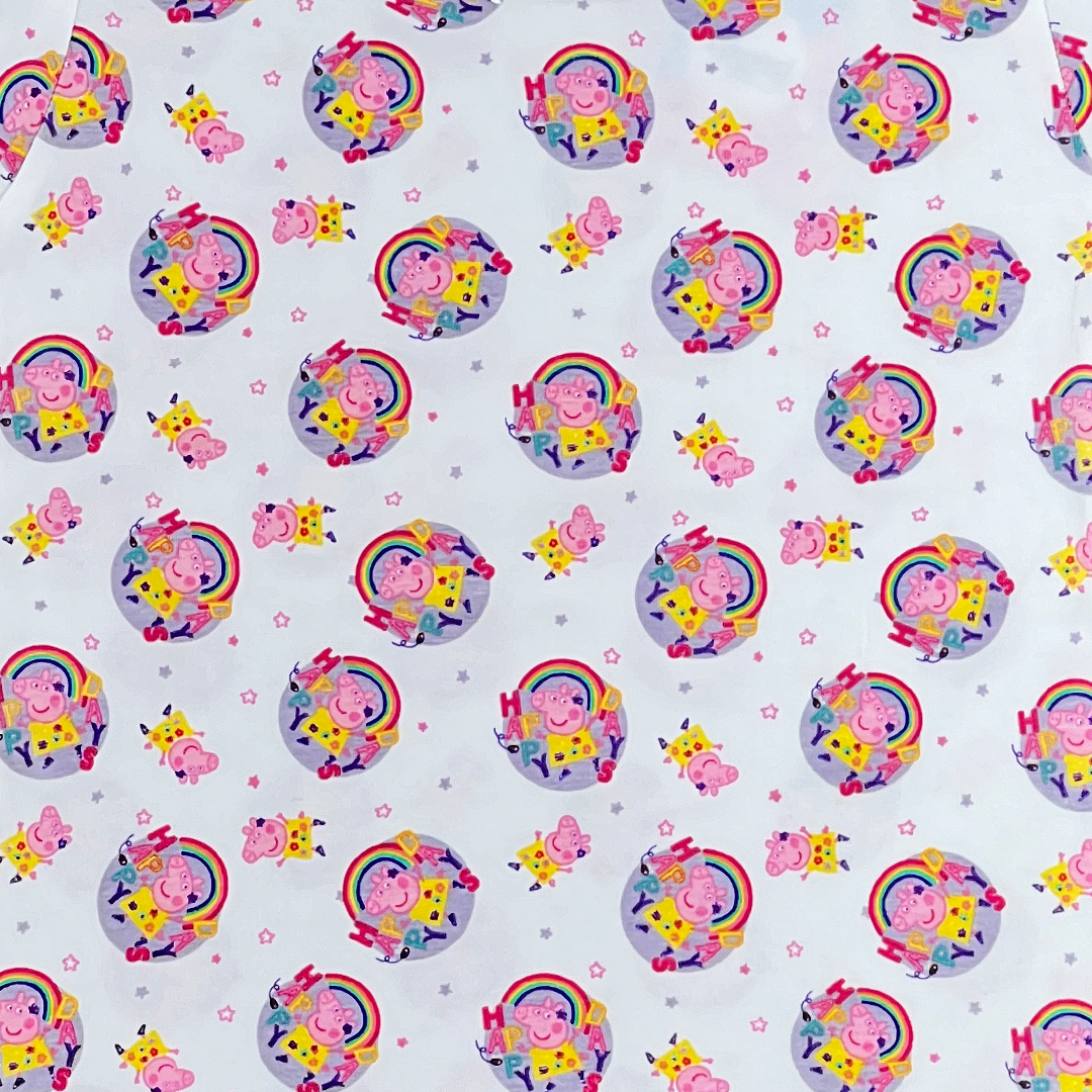 Peppa Pig Pattern Printed Baby Girl Two piece set 18-24 Months
