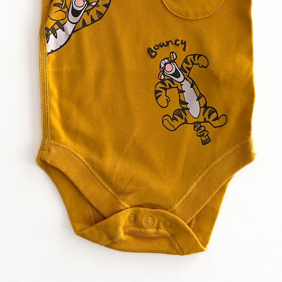 M&S YELLOW TIGGER ONESIE