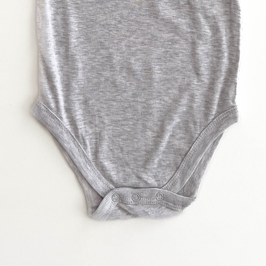 MARVEL SPIDEY PRINT GREY ONESIE