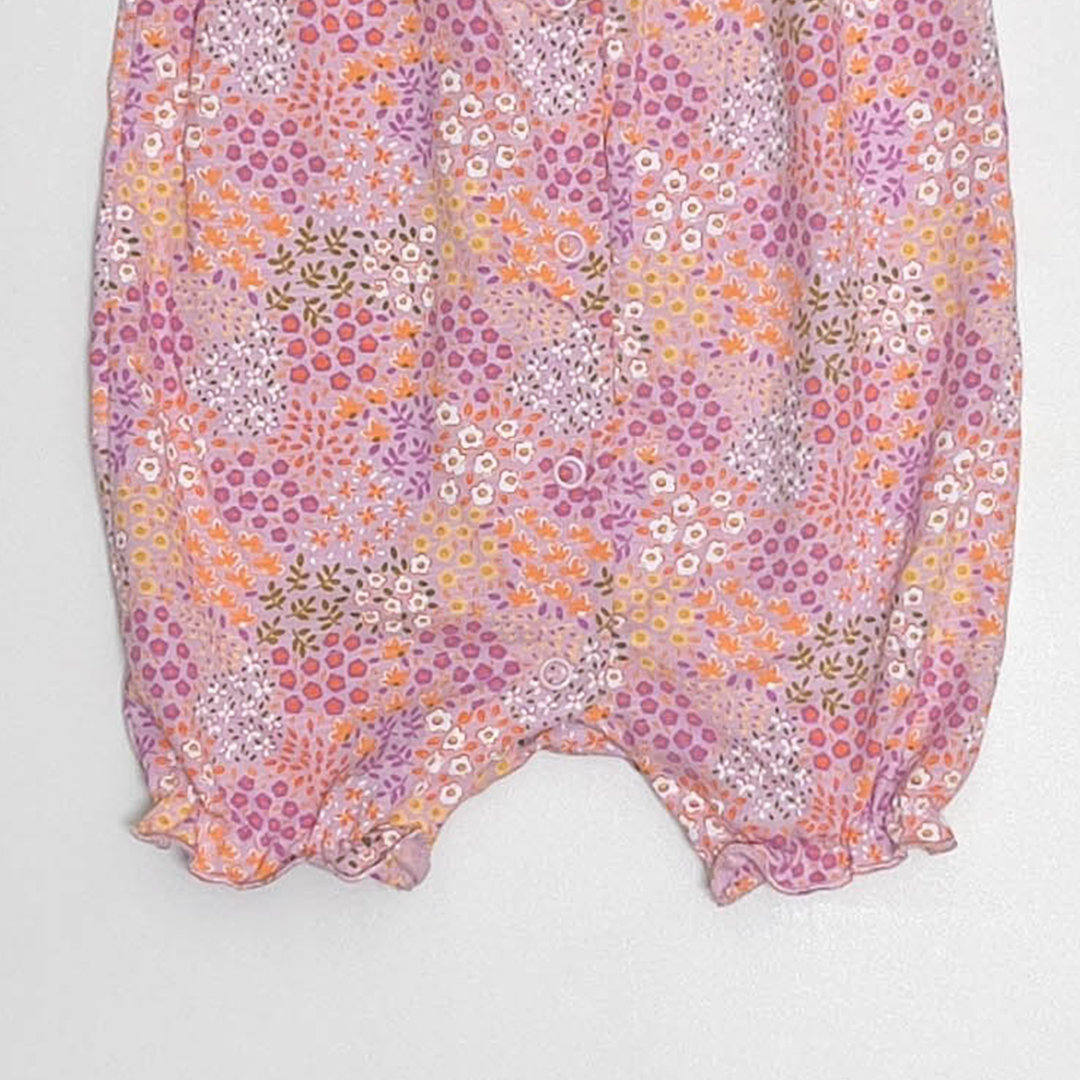 LAVENDER PATTERNED JUMPSUIT