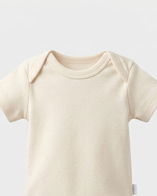 Off white plain onesie
