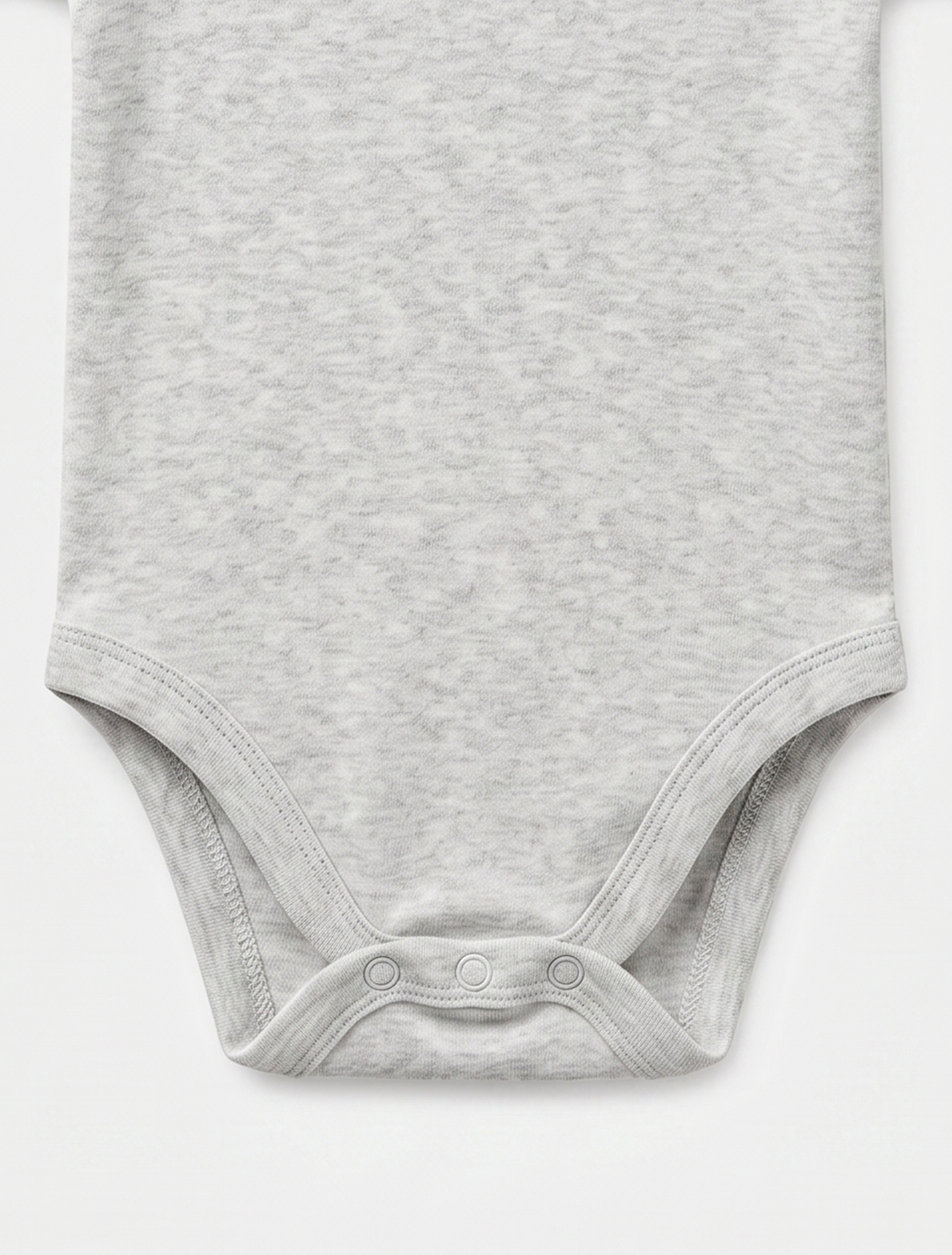 GREY BIG HUG PRINTED ONESIE