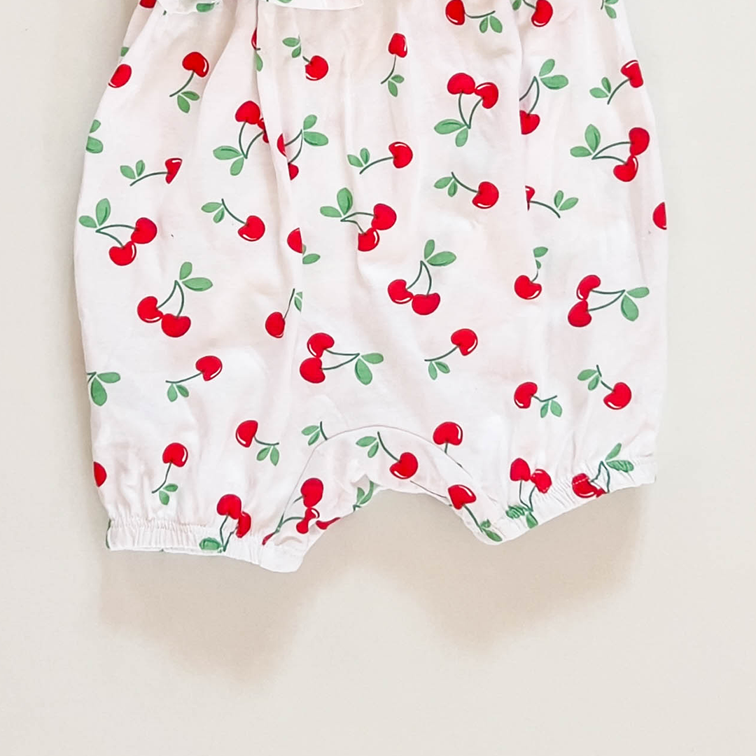 CHERRY PATTERNED JUMPSUIT