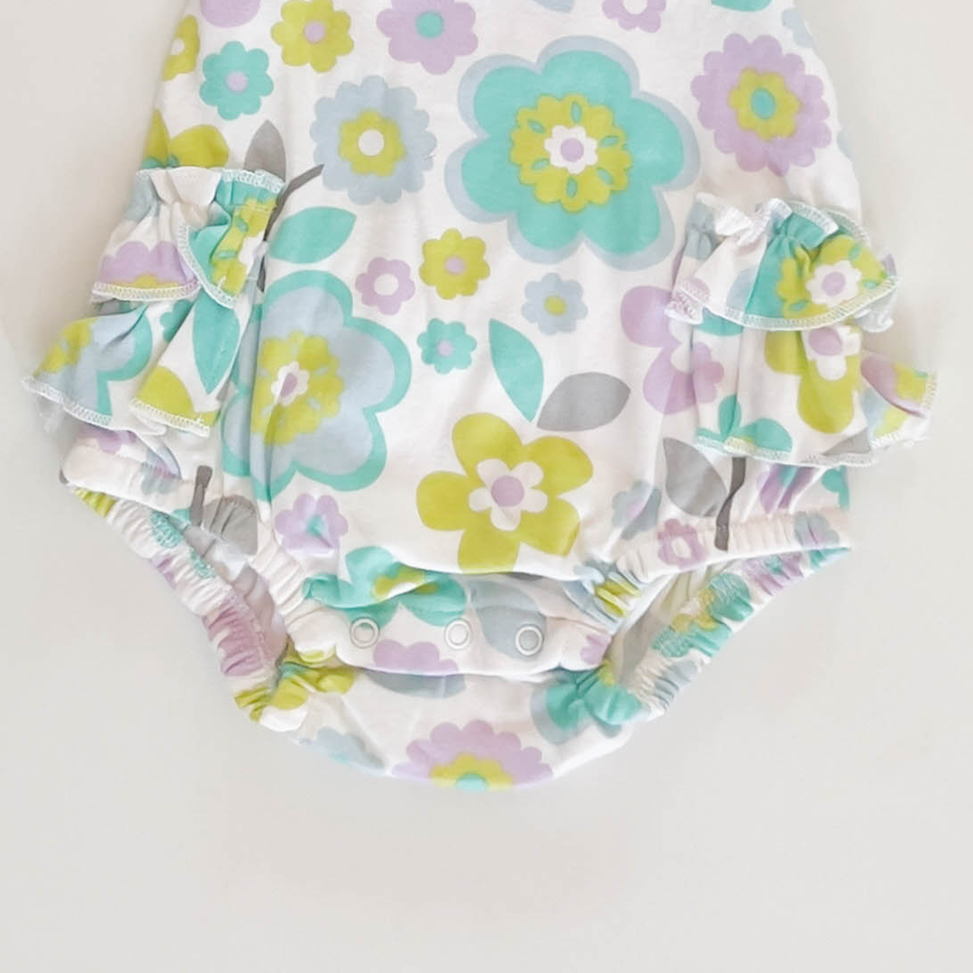 FANCY FLORAL ONESIE