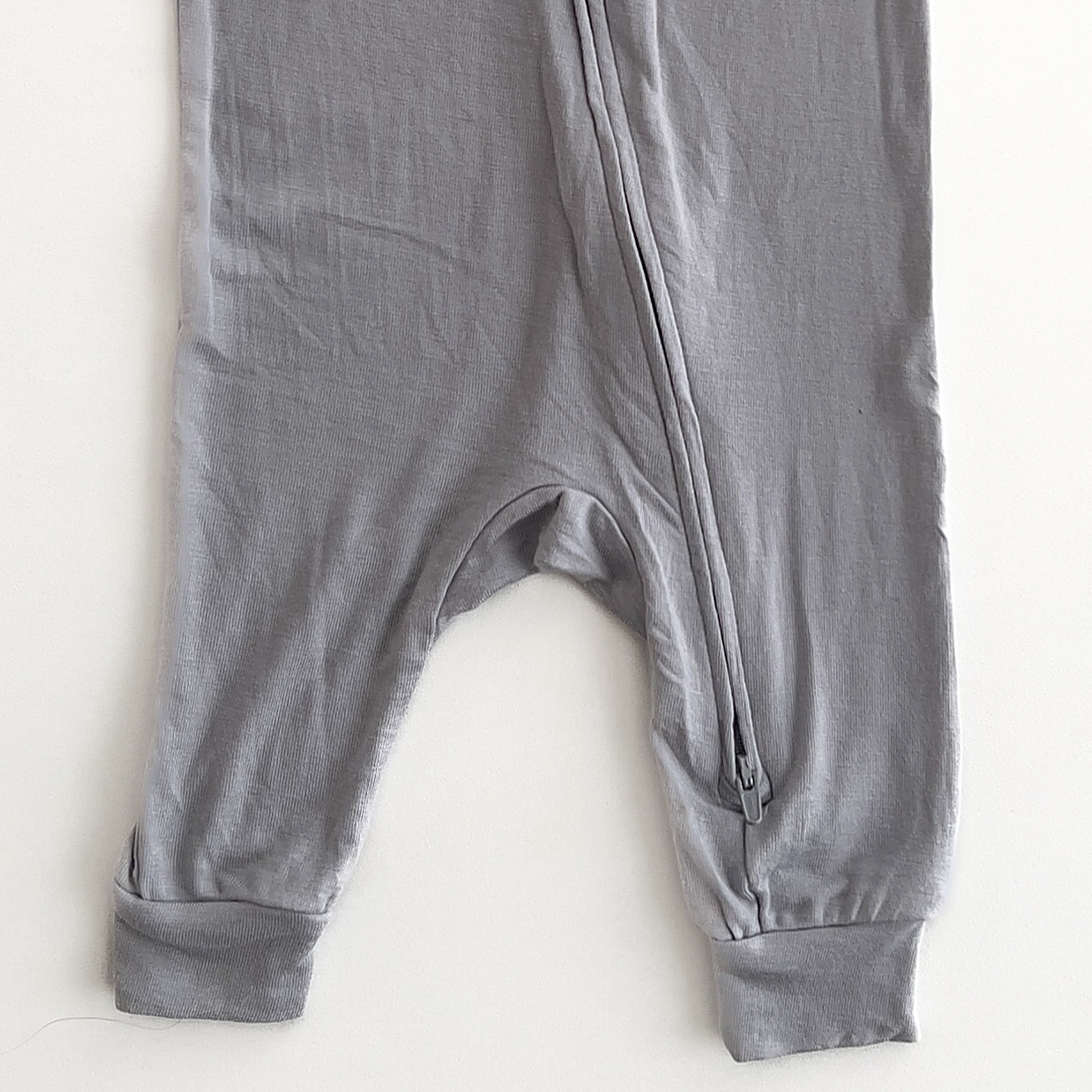 LIGHT GREY PLAIN ROMPER
