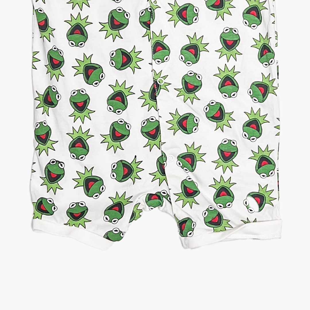 GREEN FROG PRINTED JUMPSUIT