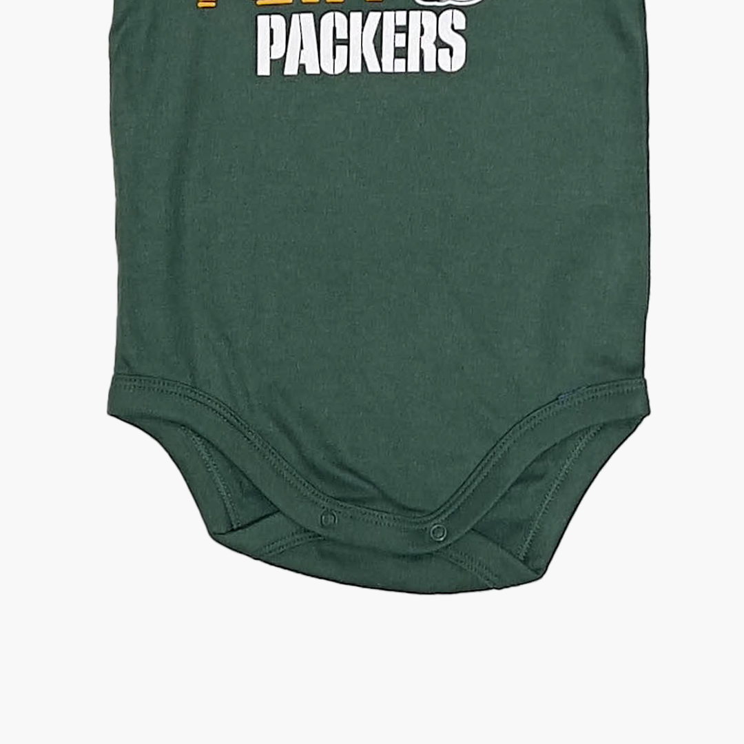 GREEN PRINTED ONESIE