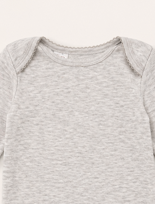 Grey unisex onesie
