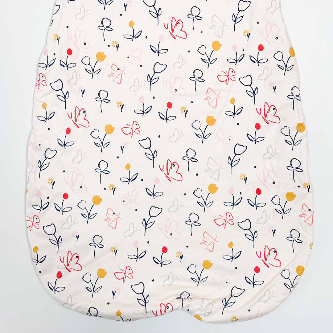 OFF WHITE FLORAL SLEEPING BAG