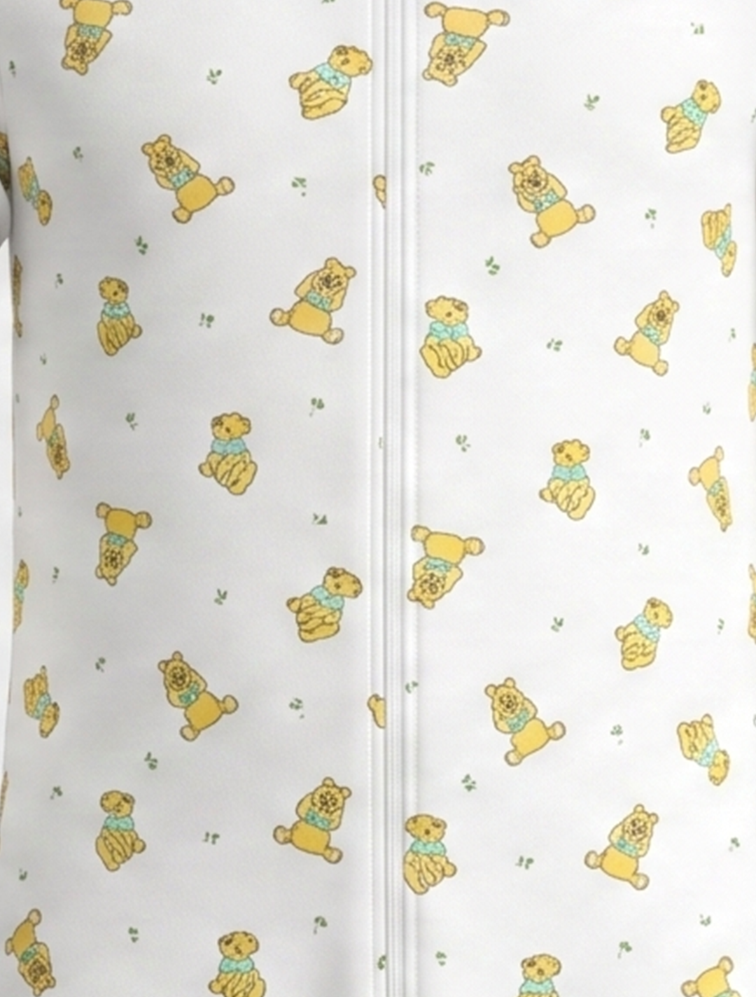 Phoo patterned zipper sleepsuit