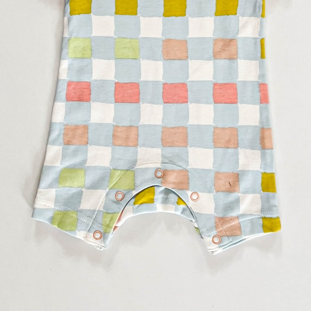 MULTICOLOURED PATTERNED JUMPSUIT