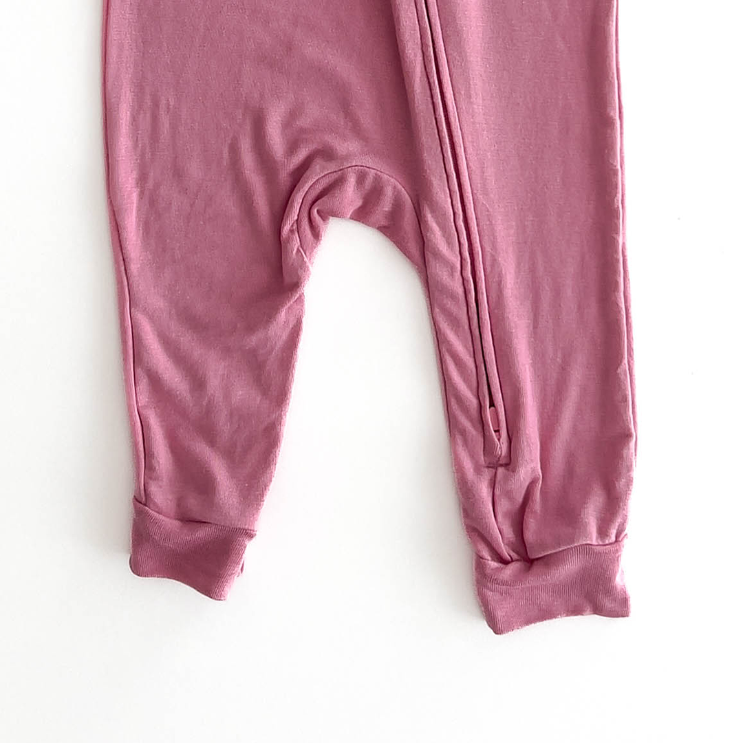 PINK PLAIN ROMPER