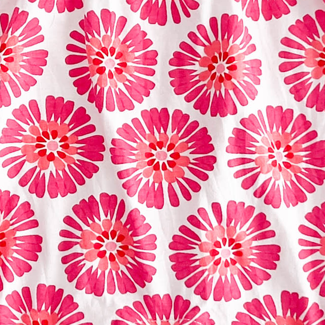 PINK FLORAL PRINTED JUMPSUIT