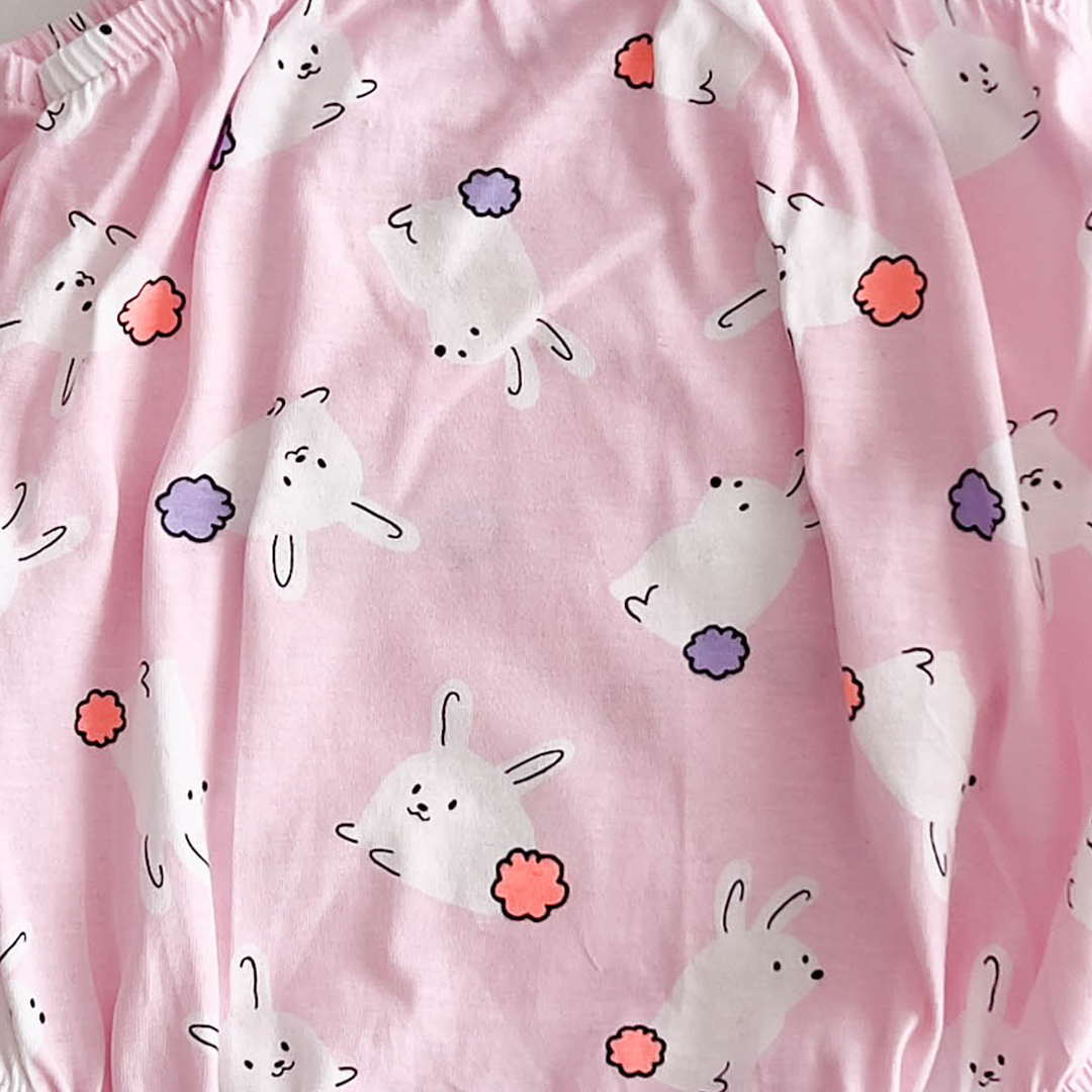 PINK BUNNY FANCY ONESIE